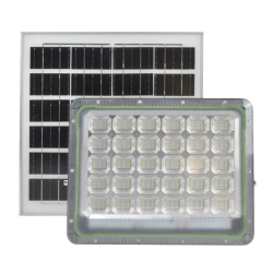 Proiector solar LED impermeabil 300W cu panou si telecomanda GD 300X