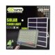 Proiector solar LED impermeabil 300W cu panou si telecomanda GD 300X