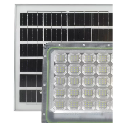 Proiector solar LED impermeabil 300W cu panou si telecomanda GD 300X