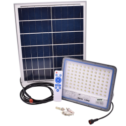 Proiector Solar LED putere 800W lumina alba cablu Lung 360 LED
