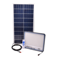 Proiector Solar LED putere 800W lumina alba cablu Lung 360 LED