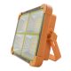 Proiector Solar portocaliu Portabil 336 led D10 4 casete