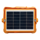 Proiector Solar portocaliu Portabil 336 led D10 4 casete
