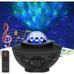 Proiector stil lampa de veghe galaxy pentru camera si boxa incorporata