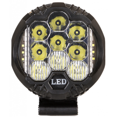 Proiector stroboscop cu lumina de zi galbena 12v-24v 280w 6000k