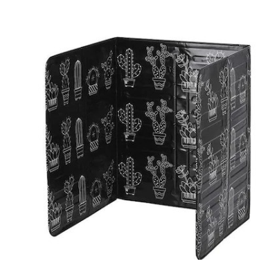 Protectie NEAGRA aragaz din aluminiu ce protejeaza bucataria