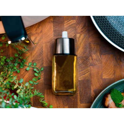 Pulverizator spray pentru ulei din sticla, reutilizabil 180 ml