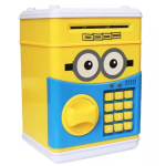 Pusculita interactiva pentru copii Minion cu functie ATM seif si cod pin