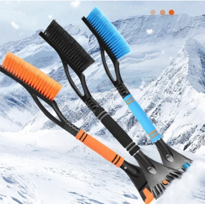 Racleta gheata 2 in 1 cu perie zapada si maner