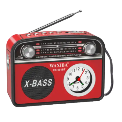Radio Portabil XB 981BT MP3 cu Ceas