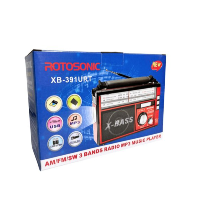 Radio XB-394 portabil cu MP3 Player și lanterna AM/FM/SW |
