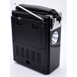 Radio XB 502C ROTOSONIC USB SD TF MP3 PLAYER Lanterna si Ceas 