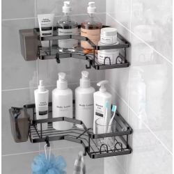 Raft de baie Suport coltar pentru dus din otel inoxidabil