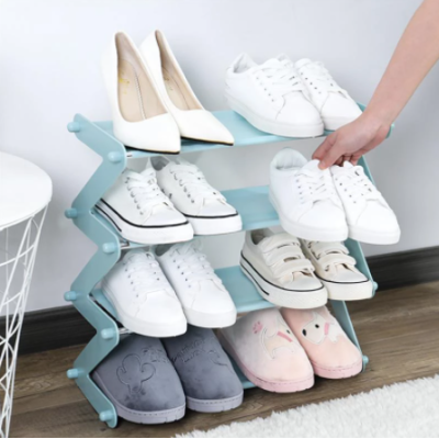 Raft pantofi in forma de Z din otel inoxidabil