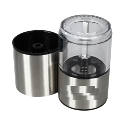 Rasnita manuala pentru condimente inox d 5.3 cm h 12.5 cm