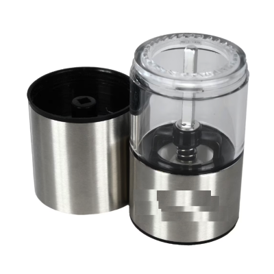 Rasnita manuala pentru condimente inox d 5.3 cm h 12.5 cm