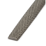 Raspila lemn (pila) - profil semi-rotund