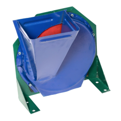 Razatoare manuala cu fulie pentru fructe si legume tari volum 5L verde albastru