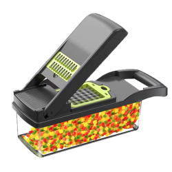 Razatoare multifunctionala 16 accesorii lame Inox verde