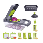Razatoare multifunctionala 16 accesorii lame Inox verde