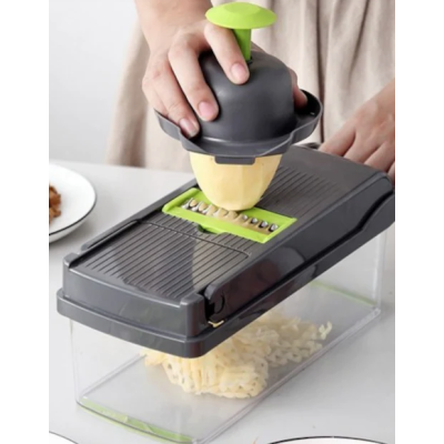 Razatoare multifunctionala 16 accesorii lame Inox verde