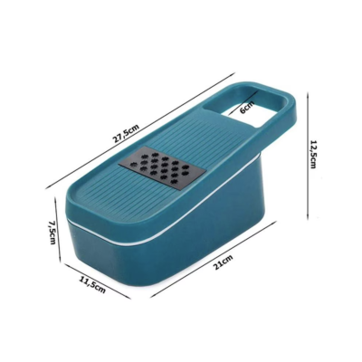 Razatoare Multifunctionala 5 in 1 pentru Legume si Fructe Lame Interschimbabile