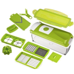 Razatoare multifunctionala cu 11 piese pentru fructe si legume