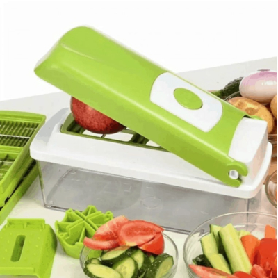 Razatoare multifunctionala cu 11 piese pentru fructe si legume