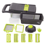 Razatoare multifunctionala Veggie Slicer 16 accesorii incluse lame din otel inoxidabil Razatoare multifunctionala Veggie Slicer 16 accesorii incluse lame din otel inoxidabil