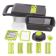 Razatoare multifunctionala Veggie Slicer 16 accesorii incluse lame din otel inoxidabil