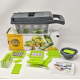 Razatoare multifunctionala Veggie Slicer 16 accesorii incluse lame din otel inoxidabil