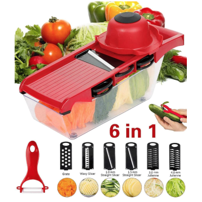 Razatoare Si Feliator Legume/ Fructe MANDOLINE SLICER 6 In 1