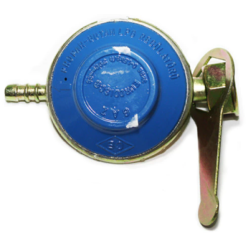 Regulator ceas butelie gaz 30mm/ss ALBASTRU