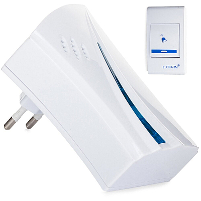 Sonerie Alba la PRIZA 220v moderna fara fir cu receptor wireless 