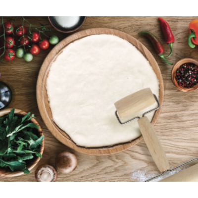 Rola 2 capete din lemn pentru intins aluat