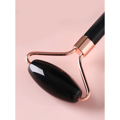 Rola masaj cu piatra neagra pentru fata FLFWLASS Jade