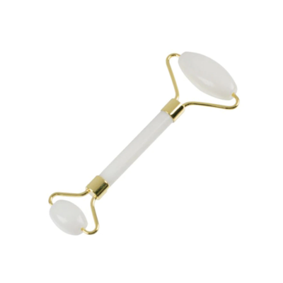 Rola masaj facial cu doua capete cu piatra ALBA