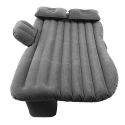 Saltea auto gonflabila 2 perne suprafata catifelata 130 x 80 x 40 cm