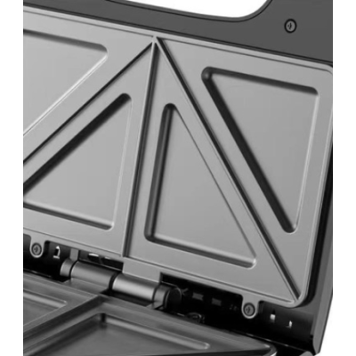 Sandwich Maker AORLIS 1400w AO 78243 cu forme de triunghi si patrat