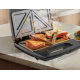 Sandwich Maker AORLIS 1400w AO 78243 cu forme de triunghi si patrat