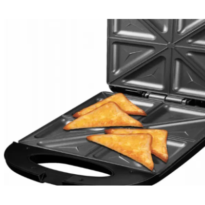 Sandwich Maker AORLIS 1400w AO 78243 cu forme de triunghi si patrat