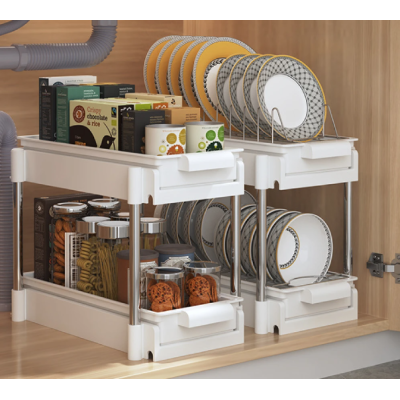 Scurgator vase cu 2 nivele sistem de glisare si scurgere a apei