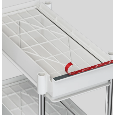 Scurgator vase cu 2 nivele sistem de glisare si scurgere a apei