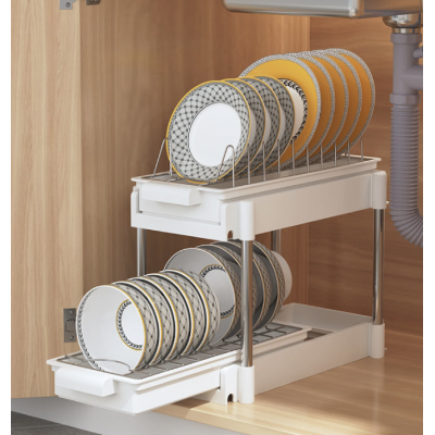 Scurgator vase cu 2 nivele sistem de glisare si scurgere a apei