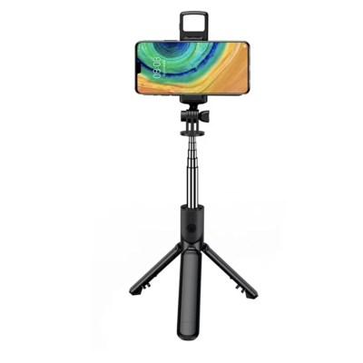 Selfie Stick cu Telecomanda si Lumina LED 67cm S03 S