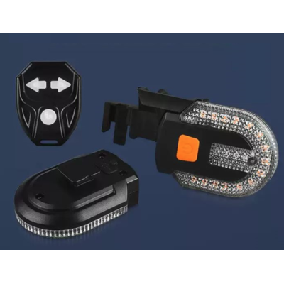 Semnalizare Bicicleta  FY-1825 Ovala  cu Telecomanda Wireless