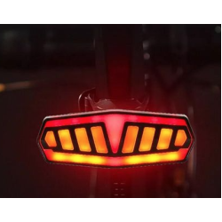 Semnalizare Bicicleta FY 1828 cu Telecomanda Wireless si incarcare USB