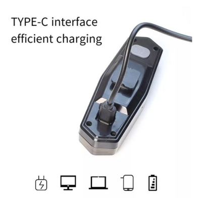 Semnalizare Bicicleta FY 1828 cu Telecomanda Wireless si incarcare USB