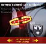 Semnalizare Bicicleta LY 5510 cu Telecomanda Wireless