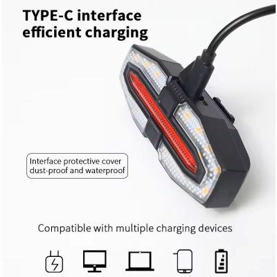 Semnalizare Bicicleta LY 5510 cu Telecomanda Wireless